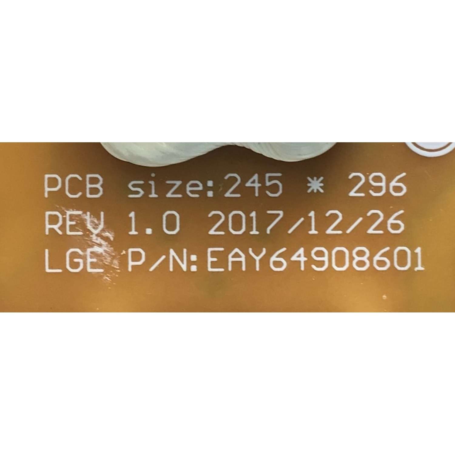 KIT DE TARJETAS PARA TV LG / MAIN EBT66214402 / EAX68253605(1.1) / FUENTE EAY64908601 / LG975T-18U1 / T-CON 6871-5496A / 6870C-0759B / 5496A PANEL NC750DQE-AAGR3 / MODELO / 75UM6970PUB.BUSYL0R / 75UM6970PUB - Imagen 5